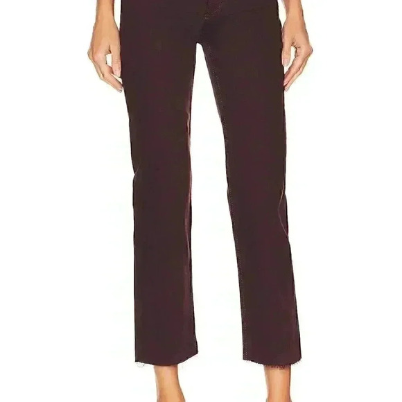 NEW Re/Done Jeans 70s Ultra High Rise Stove Pipe Washed Plum - Picture 2 of 13